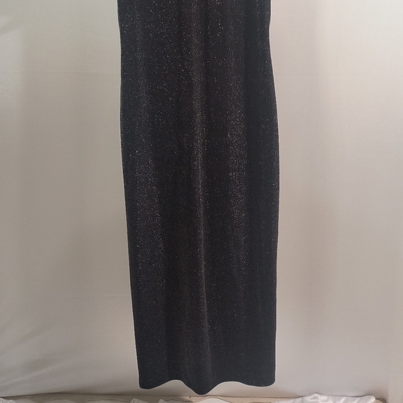 Lori Ann Montreal Women's 10 Gray Midi Dress - Picture 4 of 9